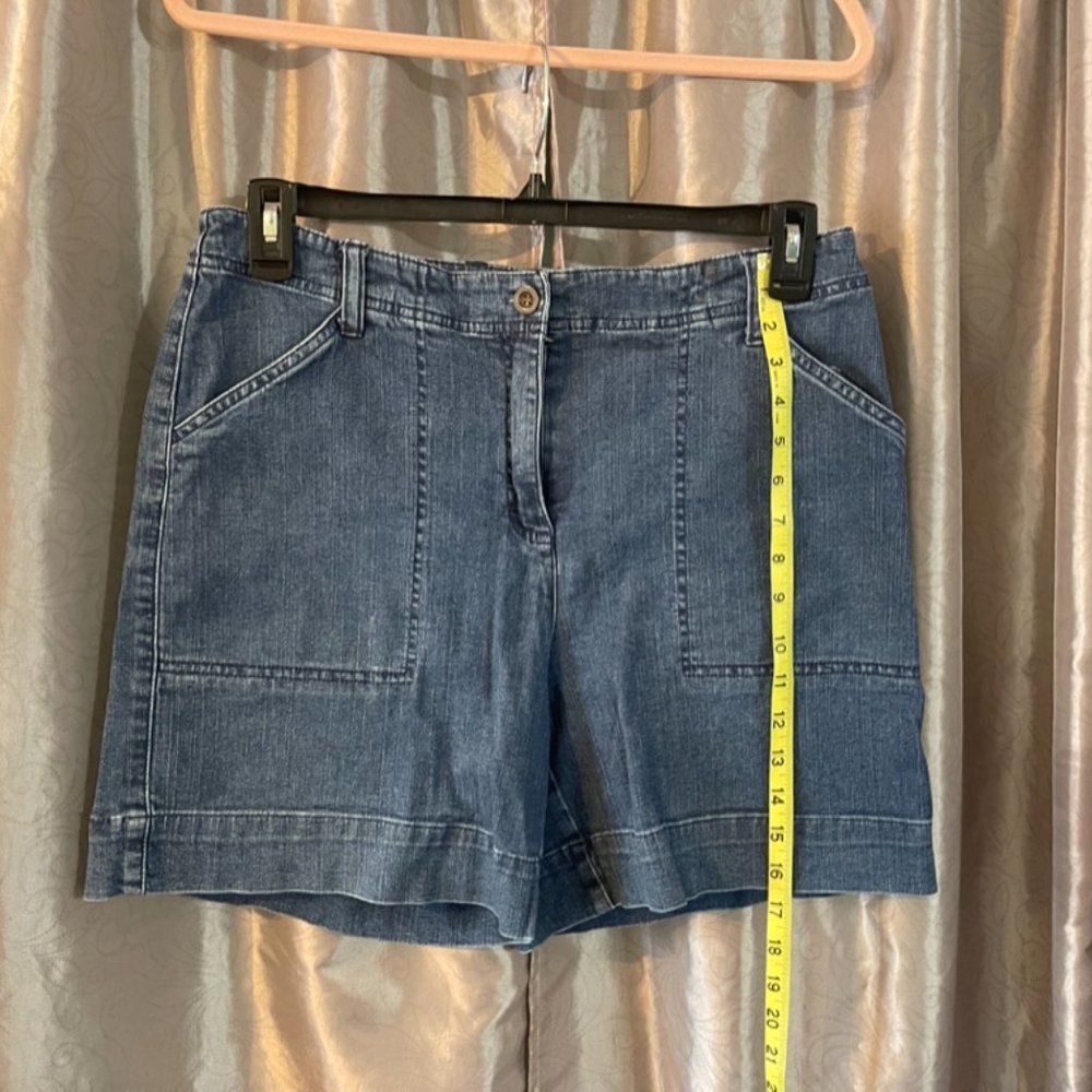 Size 12 Charter Club Blue Jean shorts
